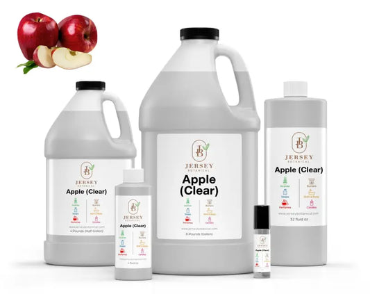 Apple (Clear) Fragrance Oil Scented Oils For Body Soap Making Candle Making Lotion Perfume Diffuser BUY 4 GET 2 FREE
