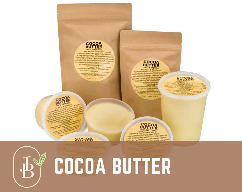 Cocoa Butter Unrefined Natural Prime Pressed Cacao Bean Food-Grade BAG LISTING - 1 oz / 1 oz