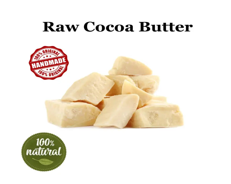 Cocoa Butter Unrefined Natural Prime Pressed Cacao Bean Food-Grade BAG LISTING - 1 oz / 1 oz