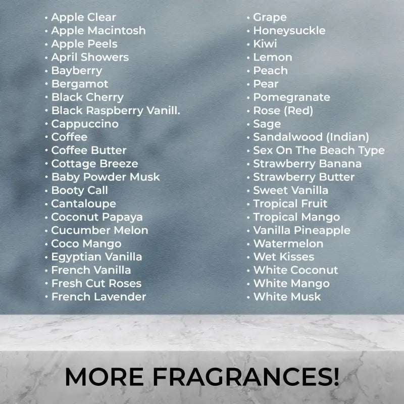 Fragrance Oil 8lbs Gallon Wholesale Bulk Scented Oils For Body Butters Soap Making Candle Making Diffuser