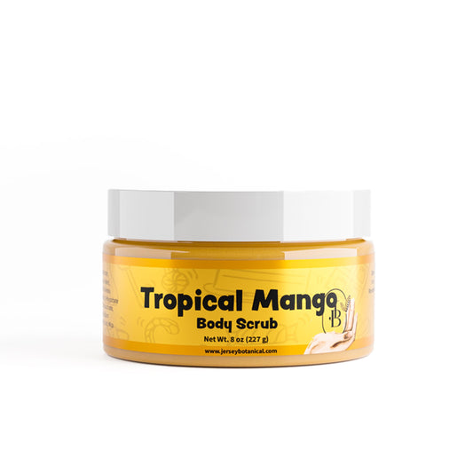 Tropical Mango Exfoliating Body Scrub 25+ Scents With Shea Butter, Natural Sugar Scrub Exfoliant, Same-Day Shipping, BUY 2 GET 1 FREE