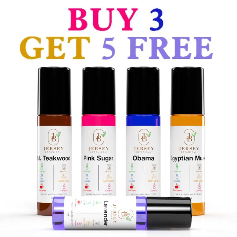 Roll-On Bottles Cologne & Perfume Body Oils Long Lasting Perfume Oil for Women and Men BUY 3 GET 5 FREE