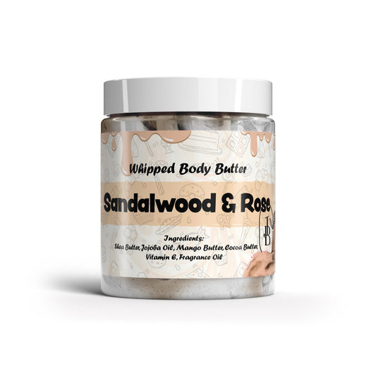Sandalwood & Rose Whipped Body Butter