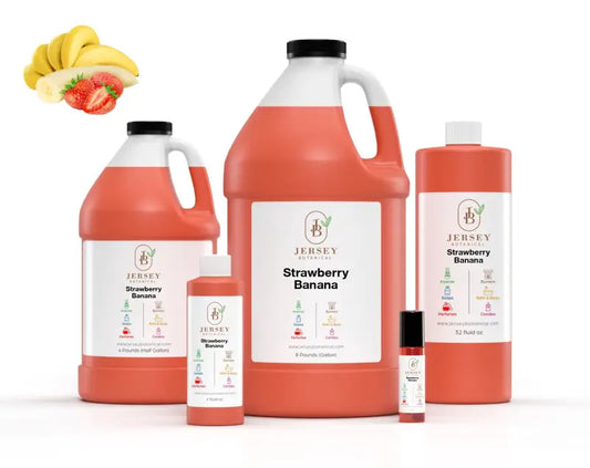 Strawberry Banana Fragrance Oil Scented Oils For Body Soap Making Candle Making Lotion Perfume Diffuser BUY 4 GET 2 FREE