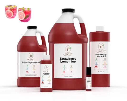Strawberry Lemon Ice Fragrance Oil Scented Oils For Body Soap Making Candle Making Lotion Perfume Diffuser BUY 4 GET 2