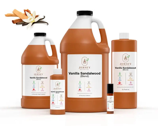 Vanilla Sandalwood Fragrance Oil Scented Oils For Body Soap Making Candle Making Lotion Perfume Diffuser BUY 4 GET 2