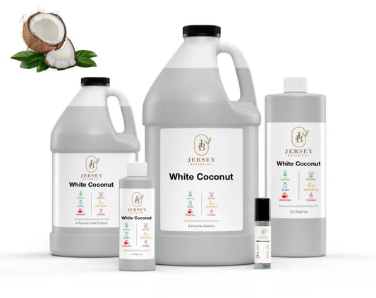 White Coconut Fragrance Oil Scented Oils For Body Soap Making Candle Making Lotion Perfume Diffuser BUY 4 GET 2 FREE