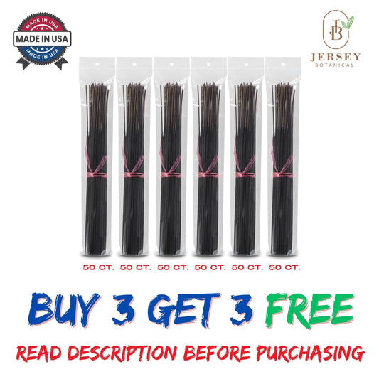 50 Sticks 9 Inch Incense Sticks 9’’ Charcoal Bulk Hand Dipped Wholesale Variety DIY Mix & Match BUY 3 Get 3 FREE