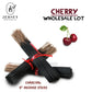 9 Inch CHERRY Charcoal Incense Sticks 9’’ Long Lasting Hand Dipped In Fragrance Oils Variety BULK Wholesale Lot DIY