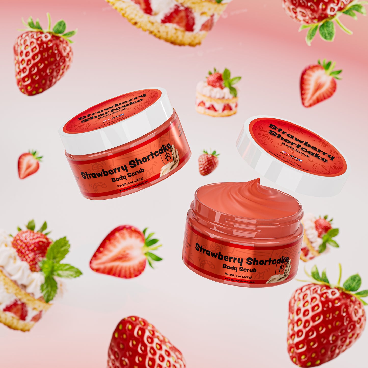 Exfoliating Body Scrubs 25+ Scents 8oz., Sugar Scrub Natural Exfoliant