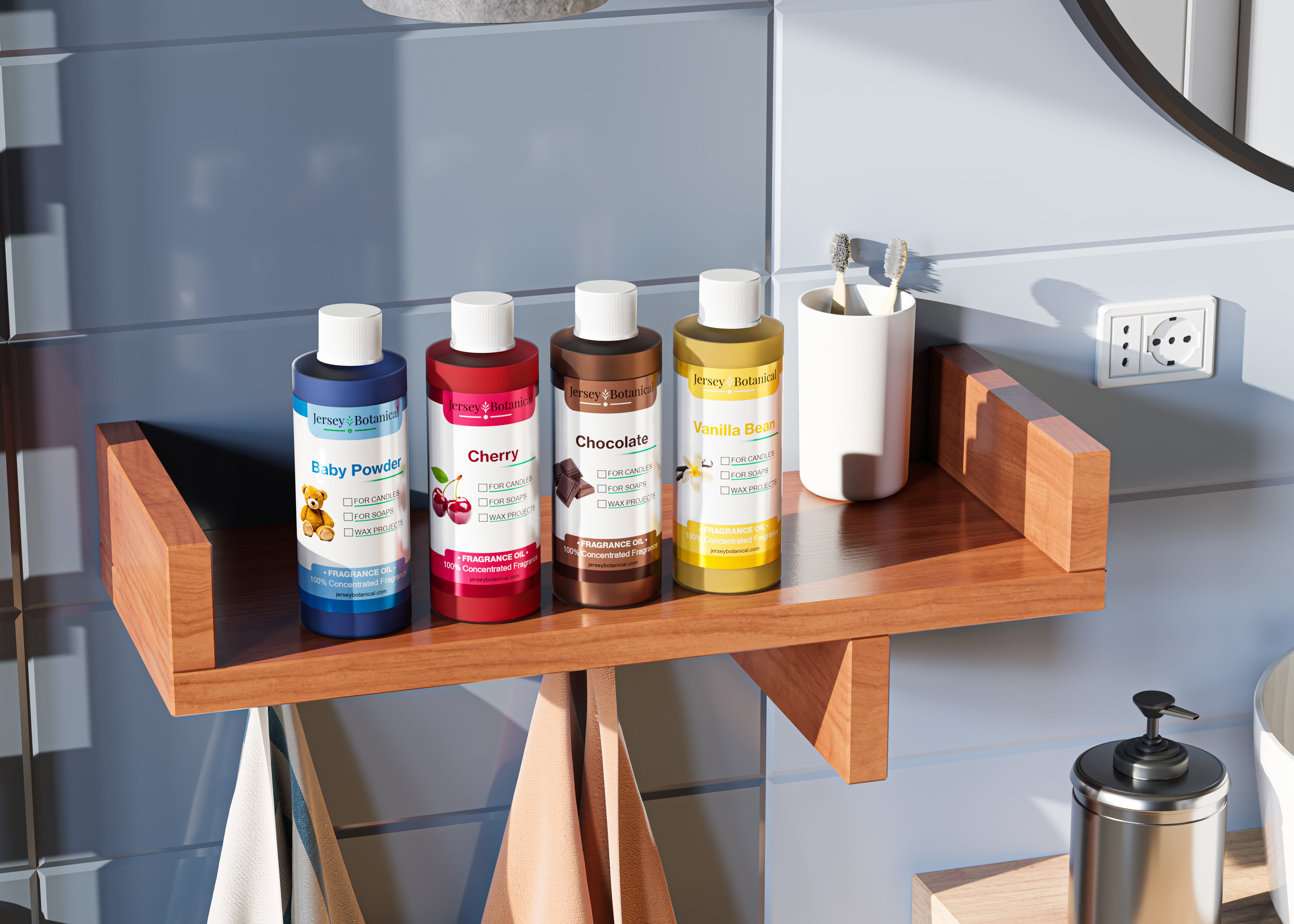 Fragrance Oil 4 oz. Scented Oils For Body, Soap Making, Candle Making, Diffusers