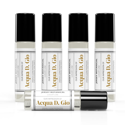 Acqua D EDT Designer Fragrance Oil Type Scented Oils For Body Oil Men Women Perfume & Cologne and Diffusers | Luxury