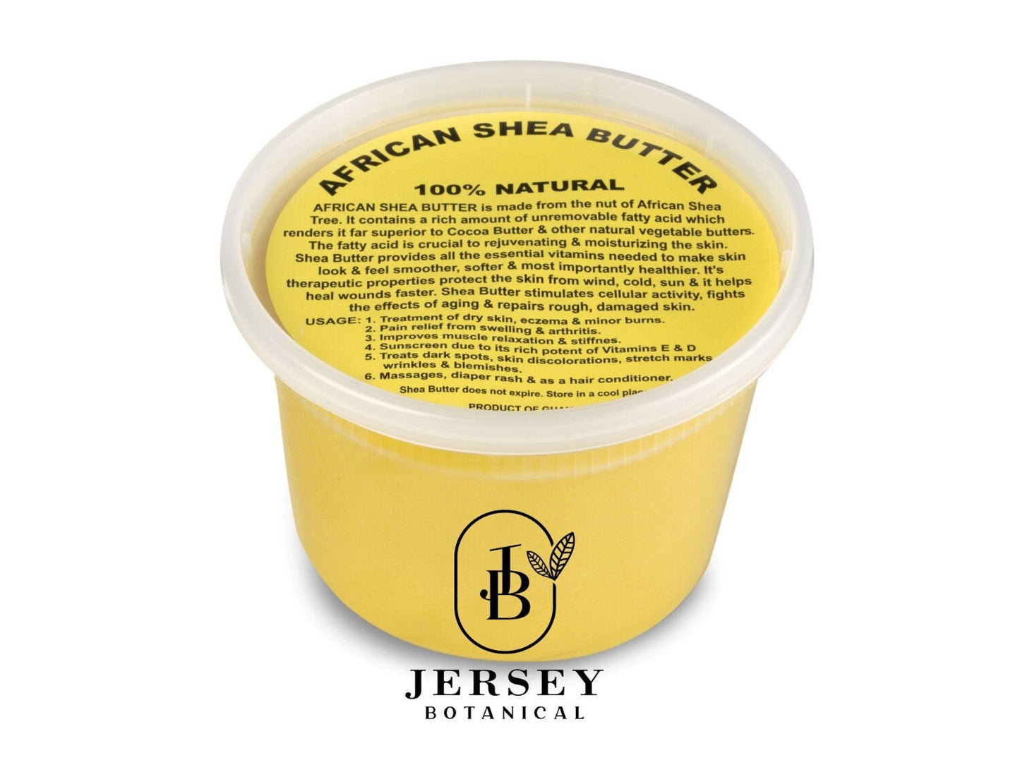 African Shea Butter Bulk Wholesale Raw Yellow Shea Butter Containers