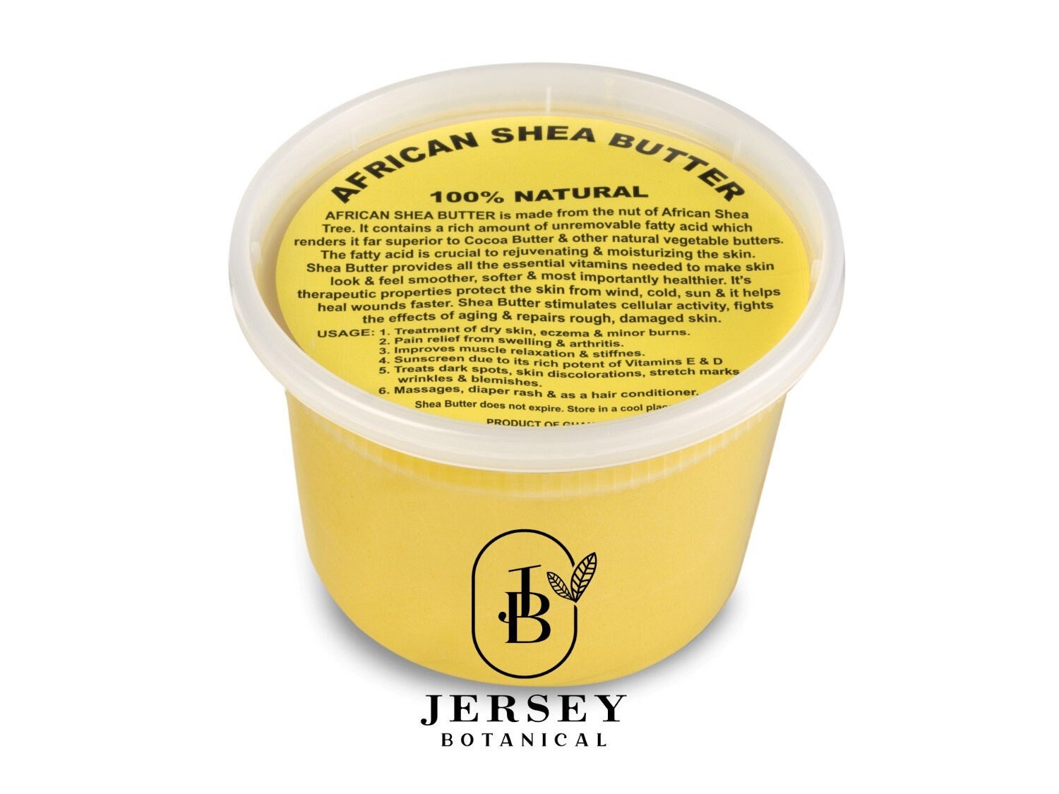 African Shea Butter Bulk Wholesale Raw Yellow Shea Butter Containers