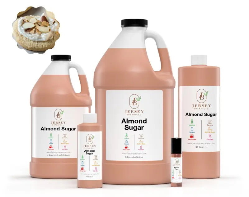 Almond Sugar Fragrance Oil Scented Oils For Body Soap Making Candle Making Lotion Perfume Diffuser BUY 4 GET 2 FREE