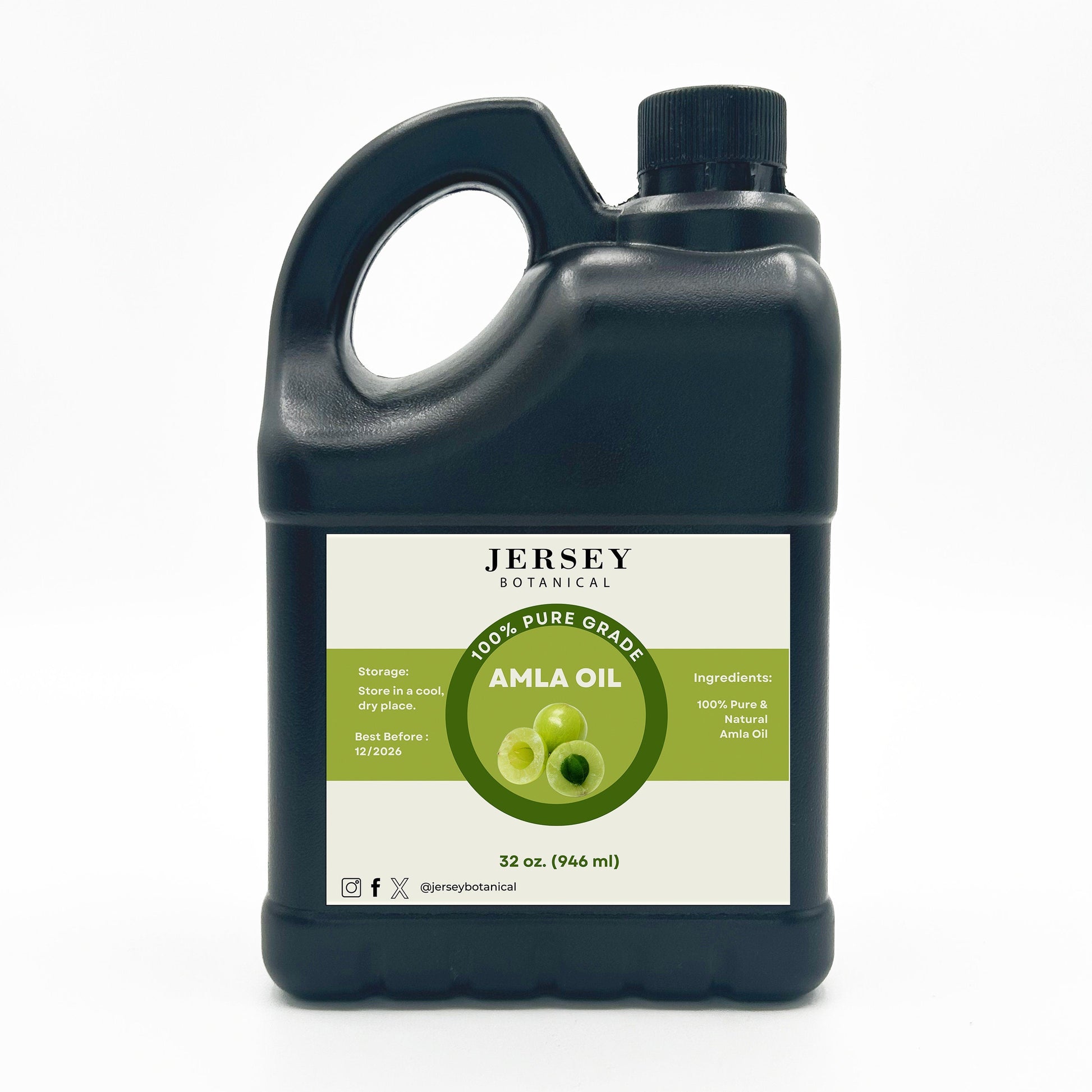 Amla / Gooseberry Seed Oil 2lb. Cold Pressed 100% Pure Natural Raw Virgin Unrefined For Hair Skin Face DIY