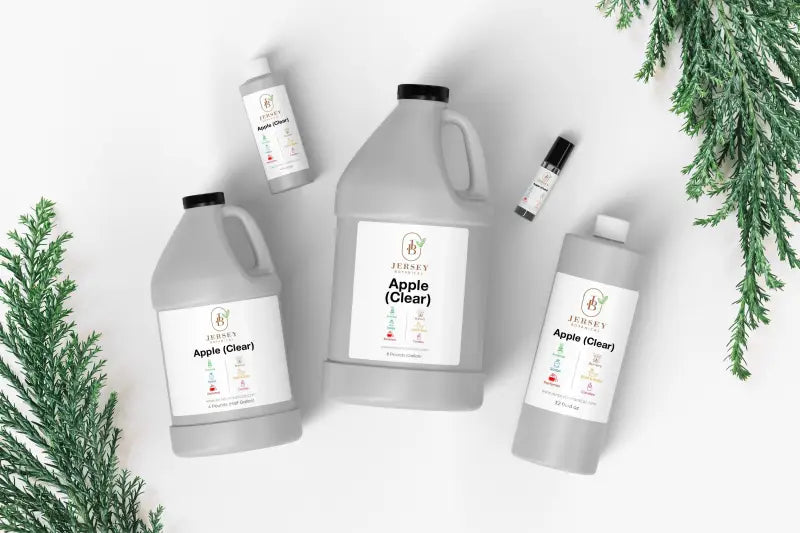 Apple (Clear) Fragrance Oil Scented Oils For Body, Soap Making, Candle Making, Lotion, Perfume, Diffuser BUY 4 GET 2 FREE
