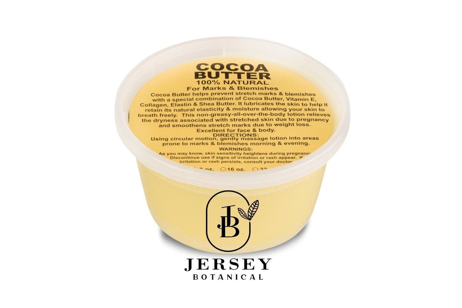 Cocoa Butter Raw Unrefined Natural Prime Pressed Cacao Bean Food-Grade Buy 2 Get 1 FREE