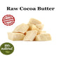 Cocoa Butter Unrefined Natural Prime Pressed Cacao Bean Food-Grade BAG LISTING - 1 oz / 1 oz