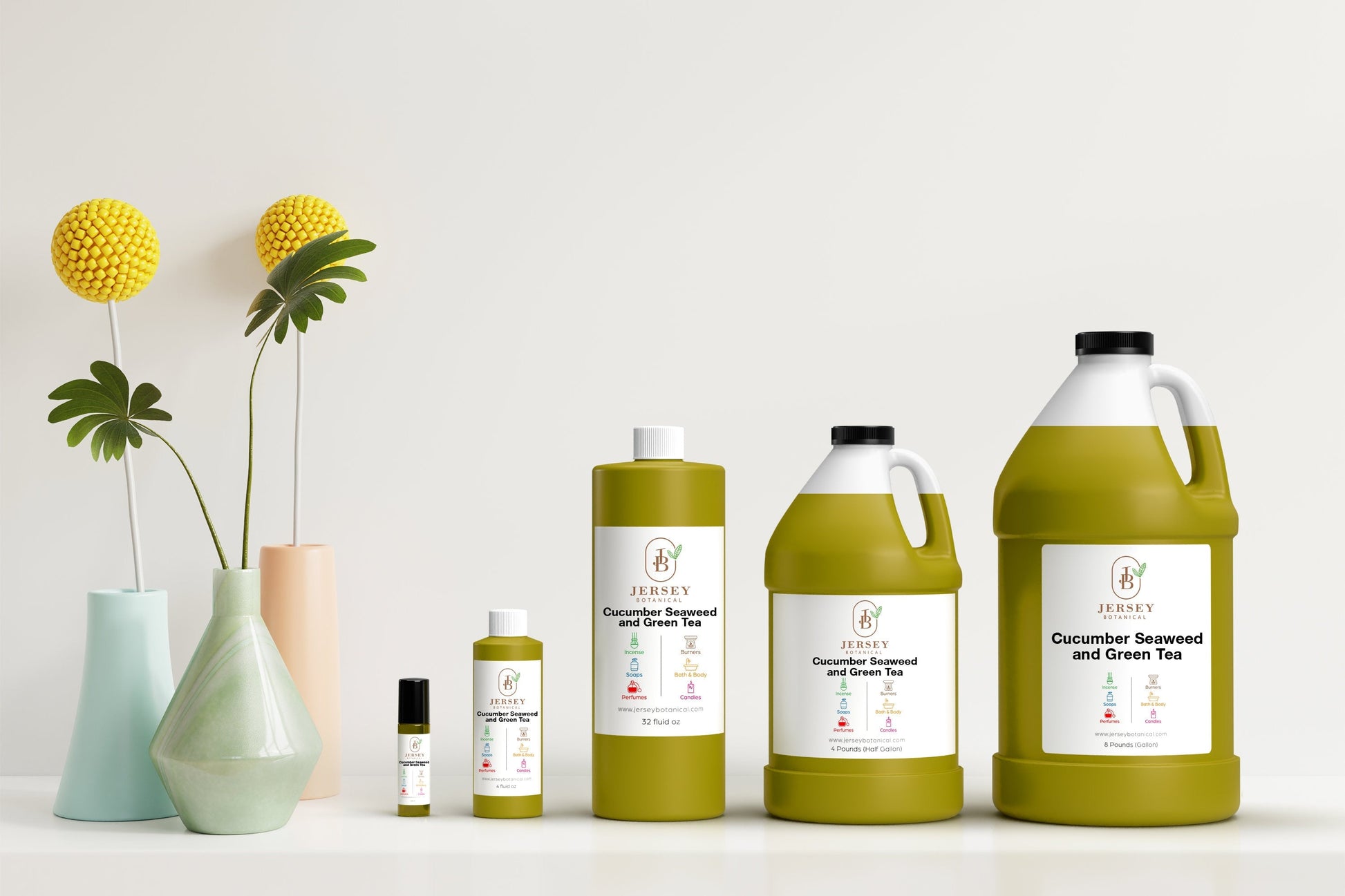 Cucumber Seaweed & Green Tea Fragrance Oil
