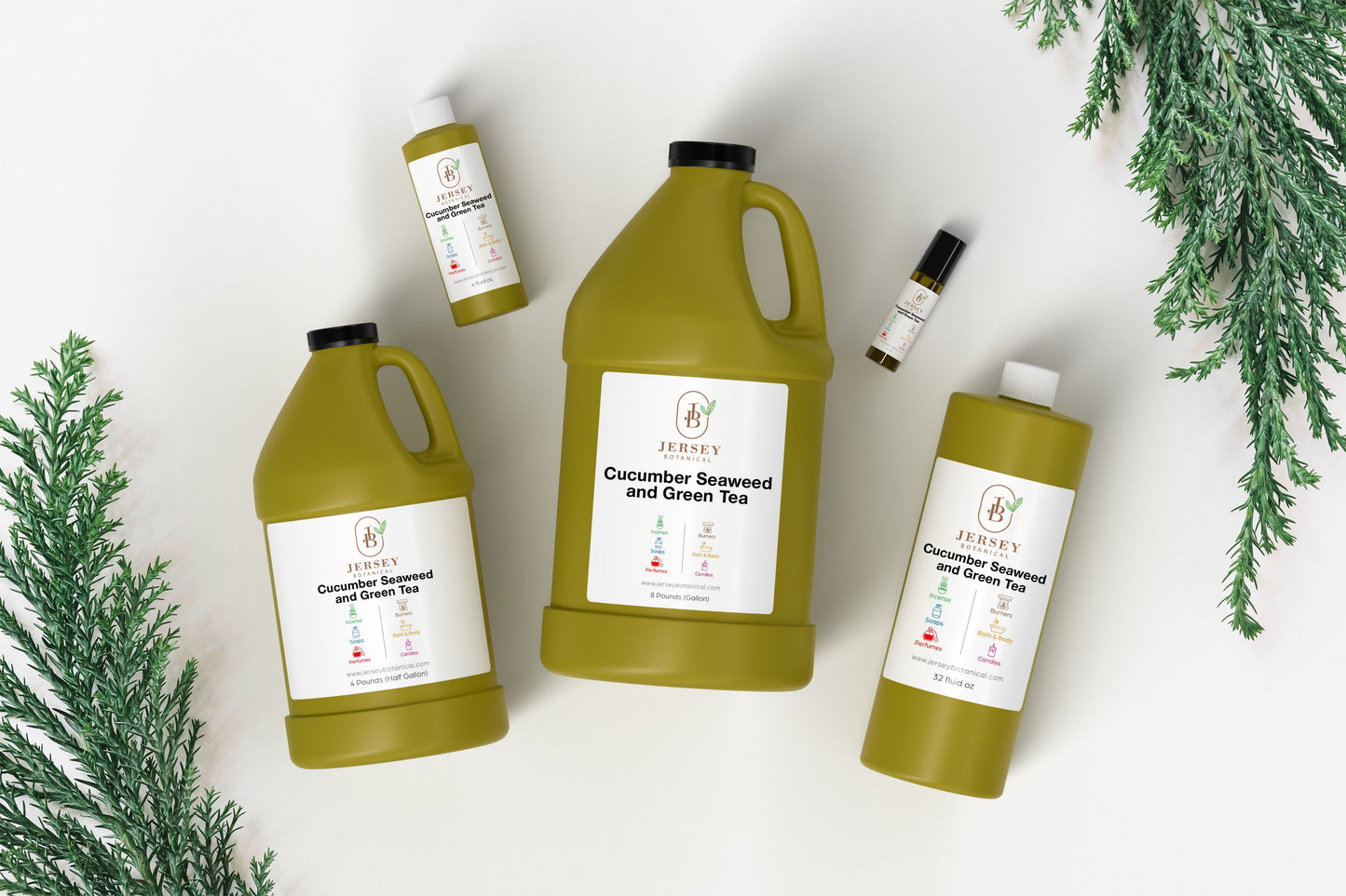 Cucumber Seaweed & Green Tea Fragrance Oil