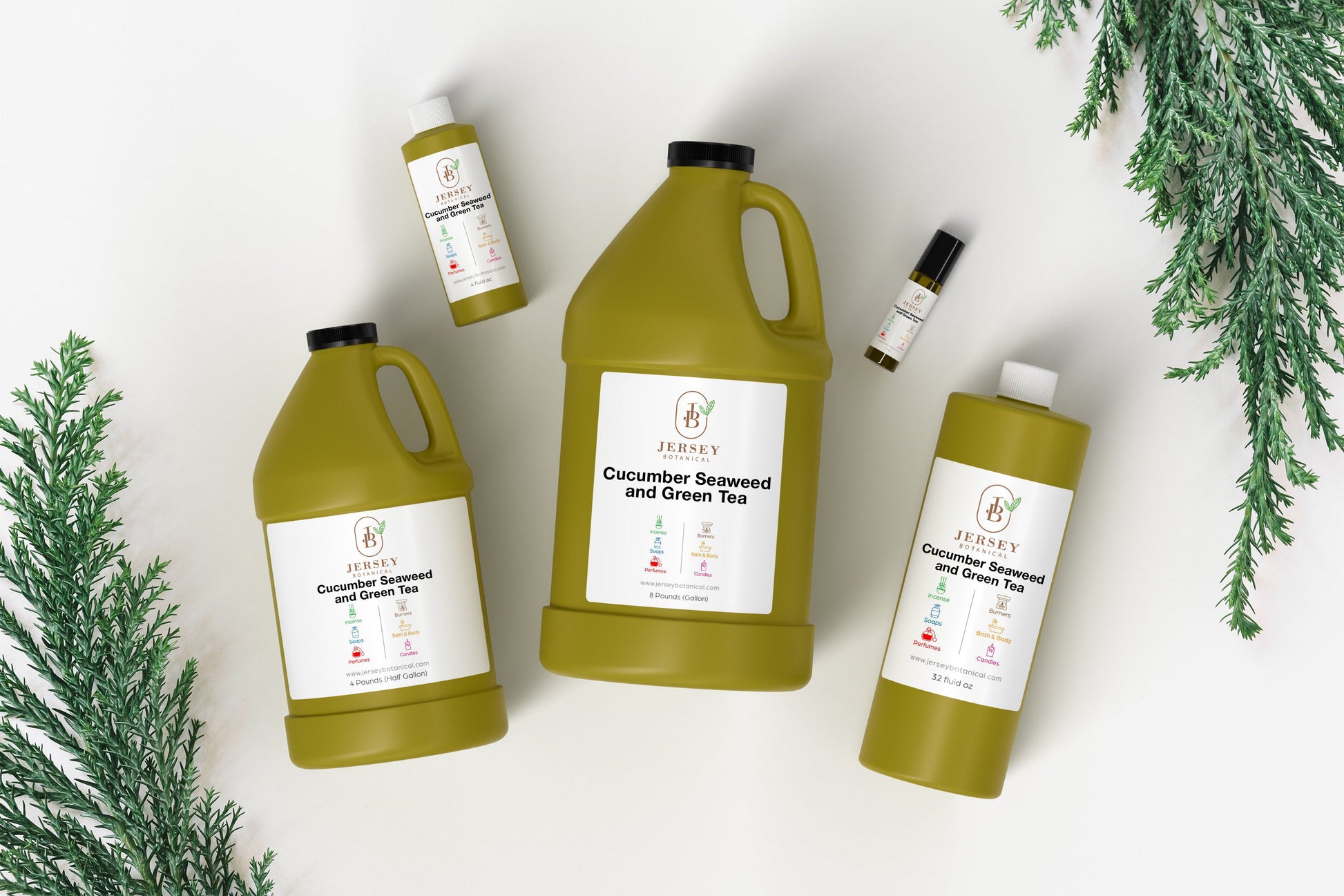 Cucumber Seaweed & Green Tea Fragrance Oil