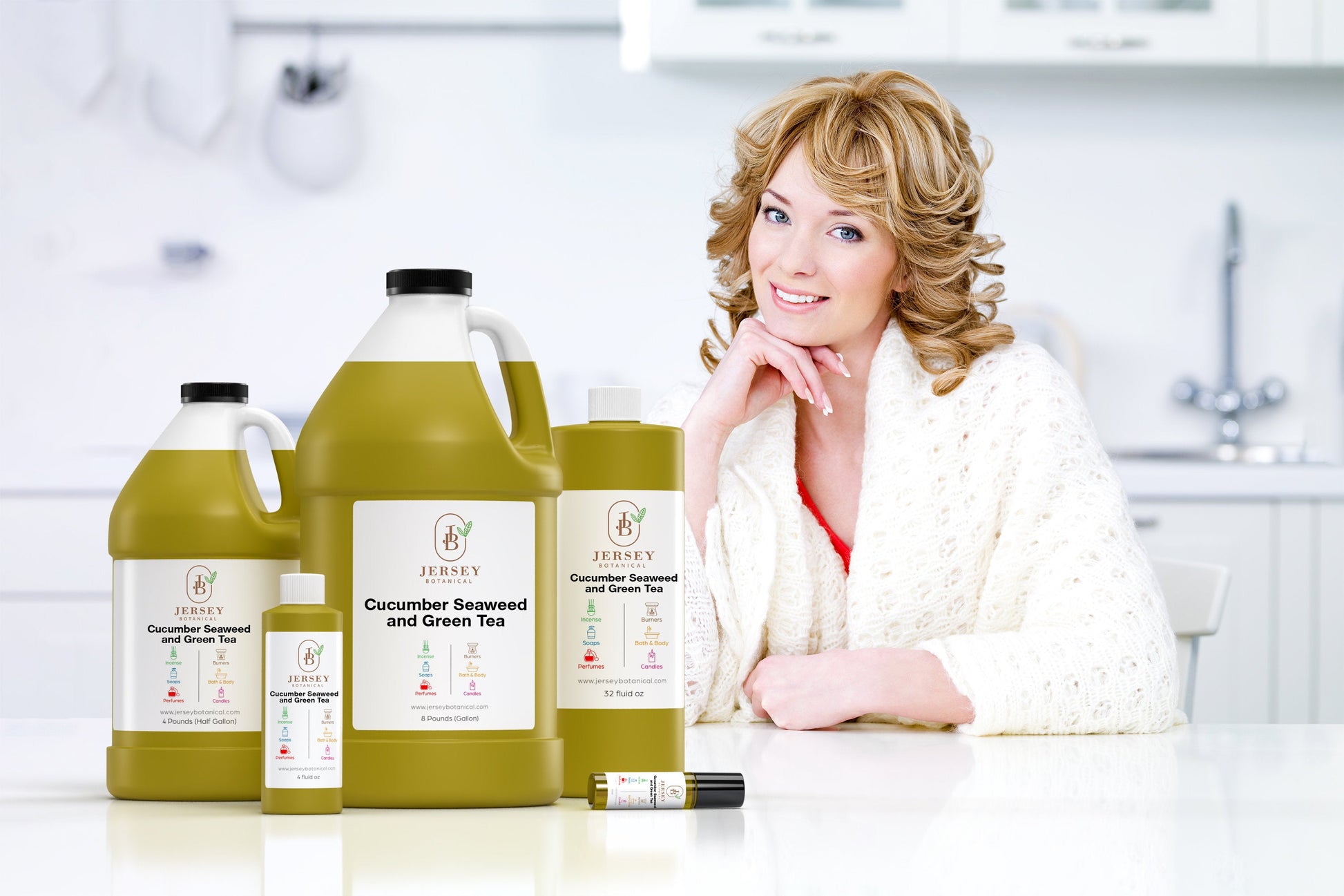 Cucumber Seaweed & Green Tea Fragrance Oil