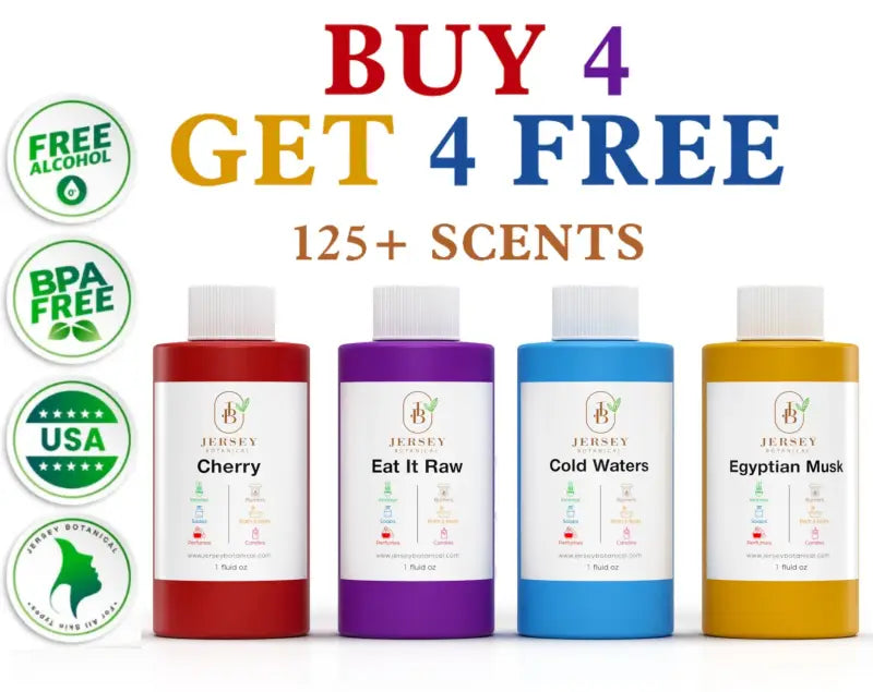 Fragrance Oil 1 oz. Scented Oils For Body Butters Soap Making Candle Making Lotion Perfume Diffuser. BUY 4 GET 4 FREE