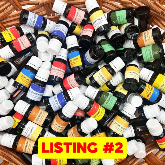 Fragrance Oil SALE #2 For Candle Making Soap Making DIY Slime Body Butters Freshies Perfume Diffuser