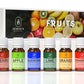 Fruits Set of 6 Premium Grade Fragrance Oil The Oils For Candles Soaps Freshies Body Butters Perfumes Incense Diffuser