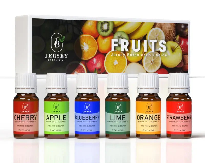 Fruits Set of 6 Premium Grade Fragrance Oil The Oils For Candles Soaps Freshies Body Butters Perfumes Incense Diffuser