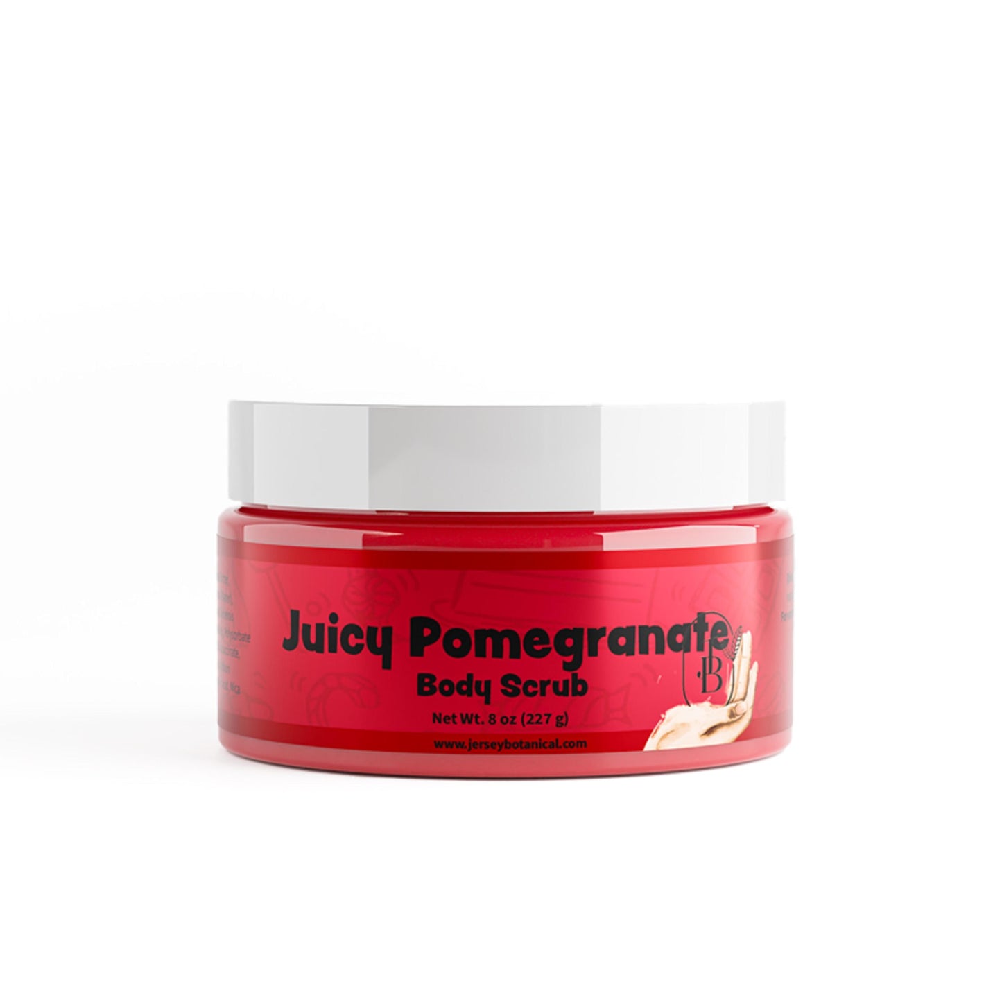 Juicy Pomegranate Exfoliating Body Scrub 25+ Scents With Shea Butter, Natural Sugar Scrub Exfoliant, Same-Day Shipping, BUY 2 GET 1 FREE