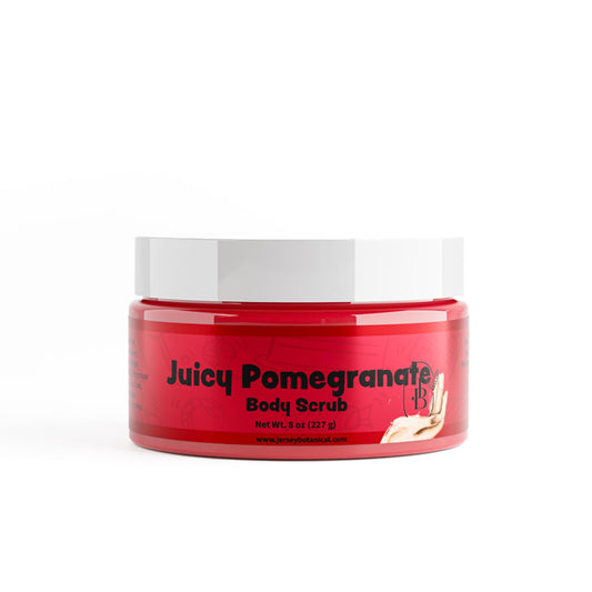 Juicy Pomegranate Exfoliating Body Scrub 25+ Scents With Shea Butter, Natural Sugar Scrub Exfoliant, Same-Day Shipping, BUY 2 GET 1 FREE
