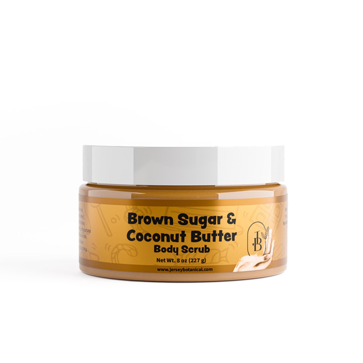 Brown Sugar & Coconut Butter Exfoliating Body Scrub 25+ Scents With Shea Butter, Sugar Scrub Exfoliant, Same-Day Shipping, BUY 2 GET 1 FREE