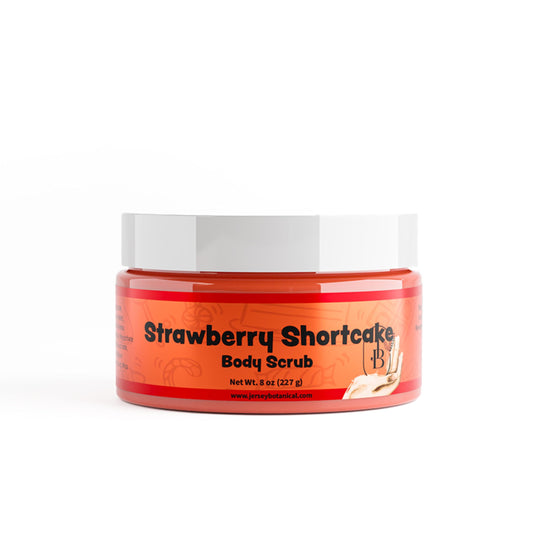 Strawberry Shortcake Exfoliating Body Scrub 25+ Scents With Shea Butter, Natural Sugar Scrub Exfoliant, Same-Day Shipping, BUY 2 GET 1 FREE