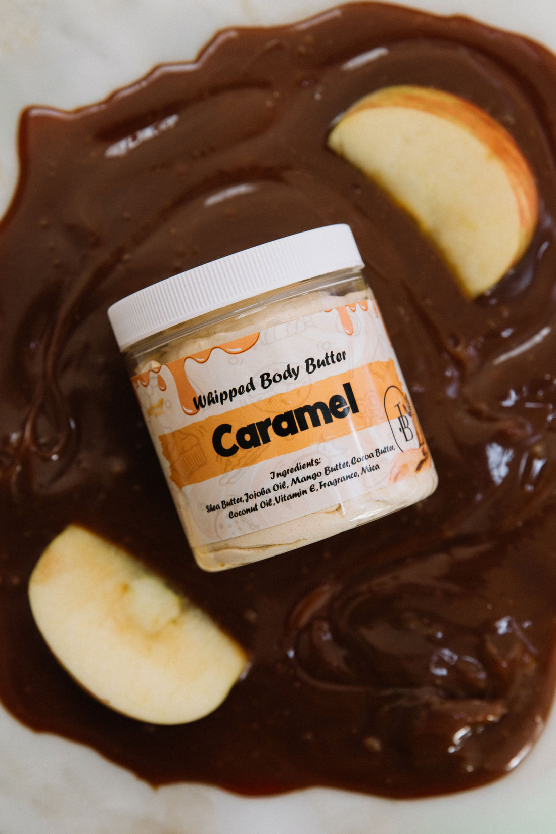Caramel whipped body butter