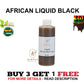 Liquid Raw African Black Soap Pure Raw Unrefined 100% Natural Organic for Hair & Body Wash. Buy 3 Get 1 Free