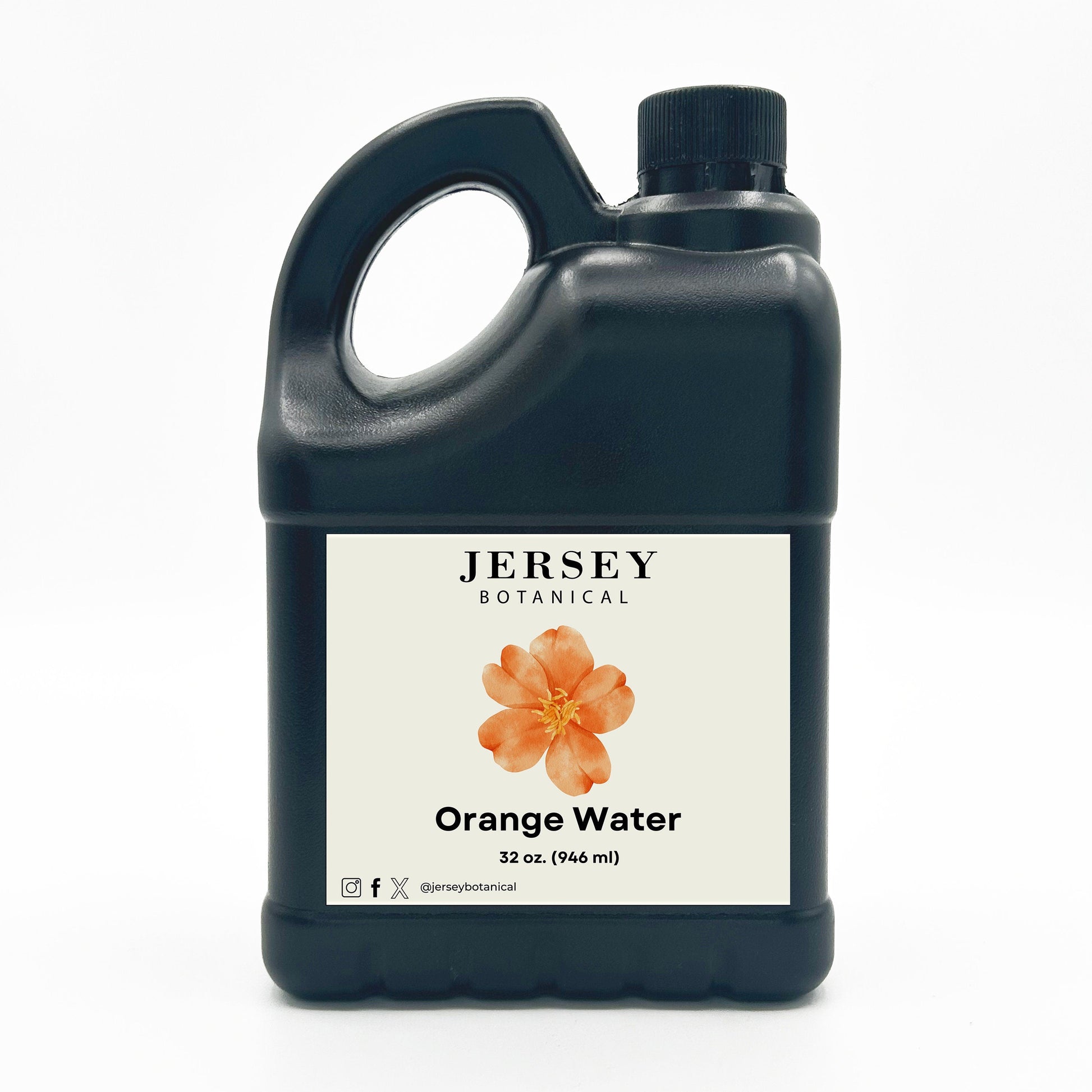 Orange Water Hydrosol 100% Pure Distilled Floral Water Cleanser Toner for Face Skin Hydrating Mist Bulk Wholesale
