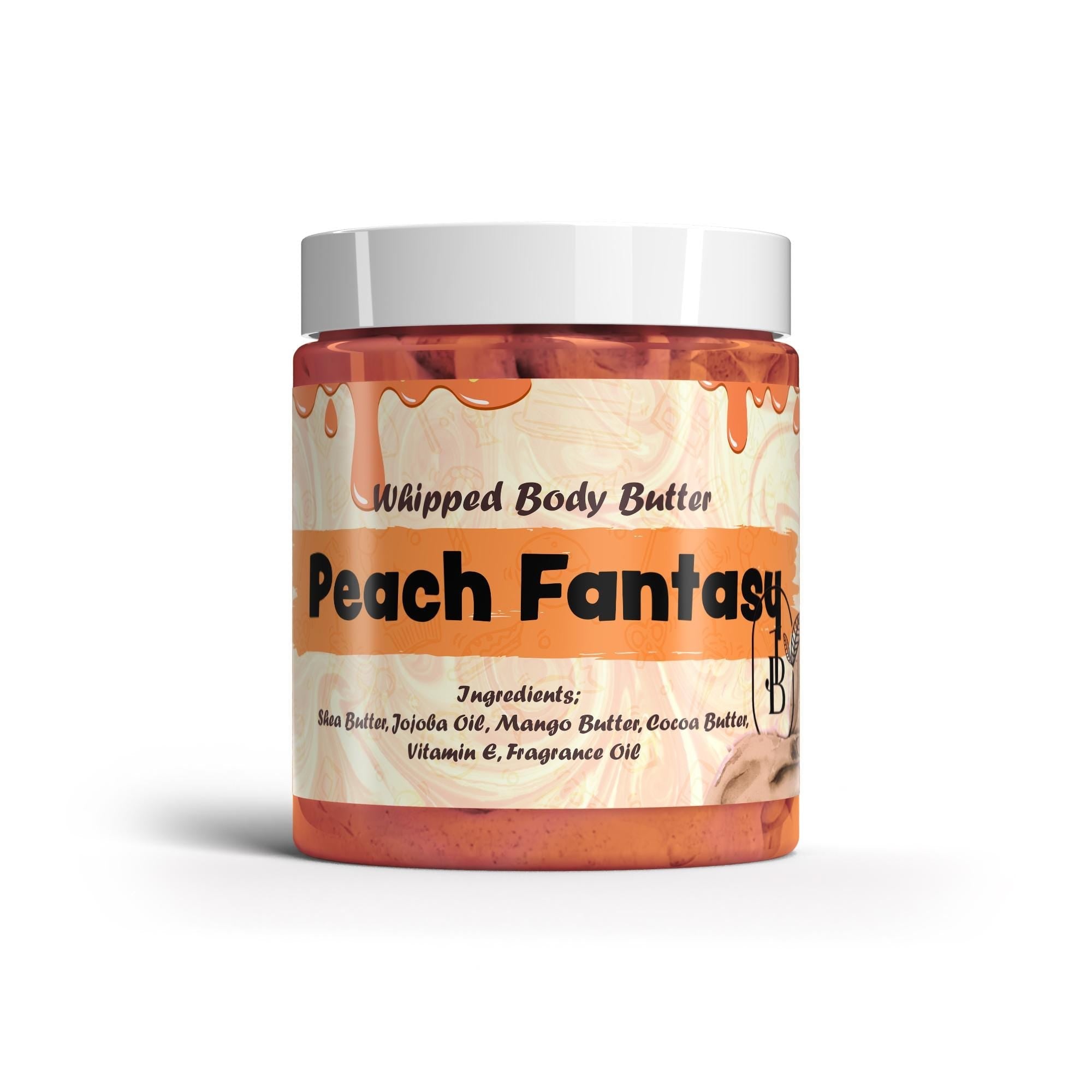 Peach Fantasy Whipped Body Butter 70 + Scents and Sample Sizes With Shea Butter (Thermal Wrap included FREE) BUY 2 Get