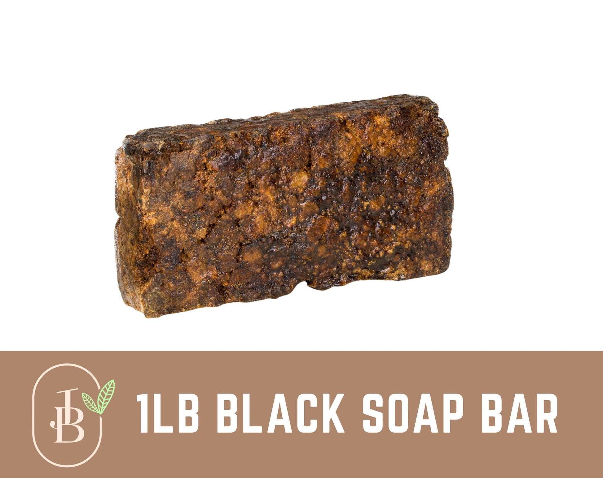 Raw African Black Soap 1 lb. Vegetable Base 100% Pure Unrefined Natural Organic Buy 2 get 2 FREE - 16 lb. / 16 oz