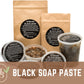 Raw African Black Soap Paste Pure Raw Unrefined 100% Natural Organic for Hair & Body Wash. Helps with Acne.