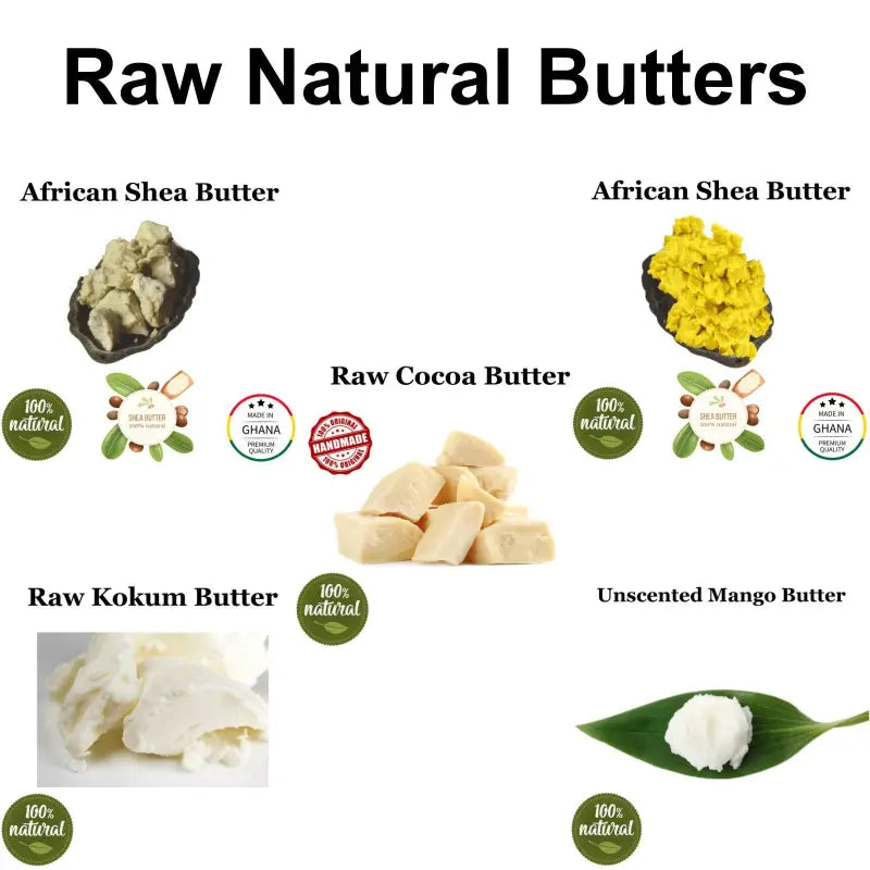 Raw Kokum Butter Unrefined Natural Organic Cold Pressed 100% Pure Skin Care Bulk