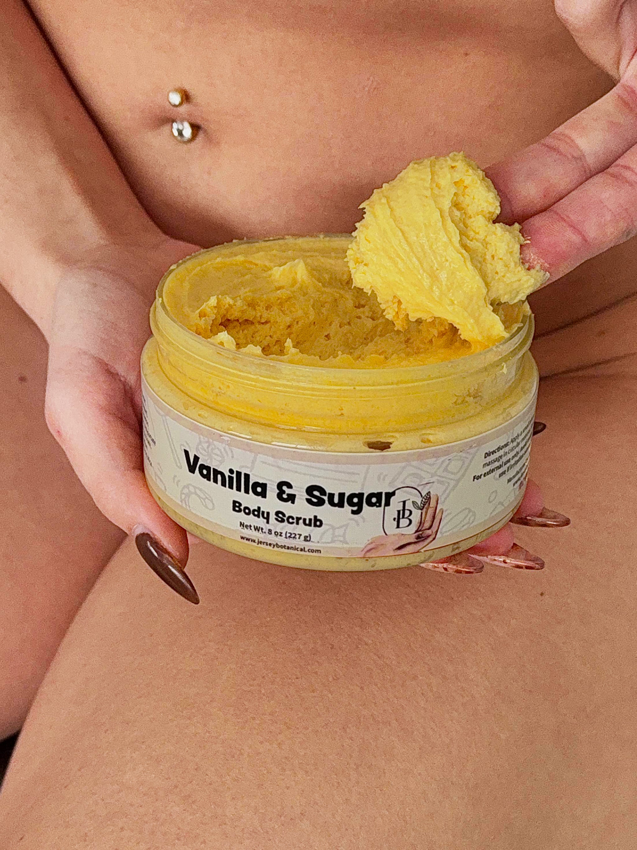 Exfoliating Body Scrubs 25+ Scents 8oz., Sugar Scrub Natural Exfoliant