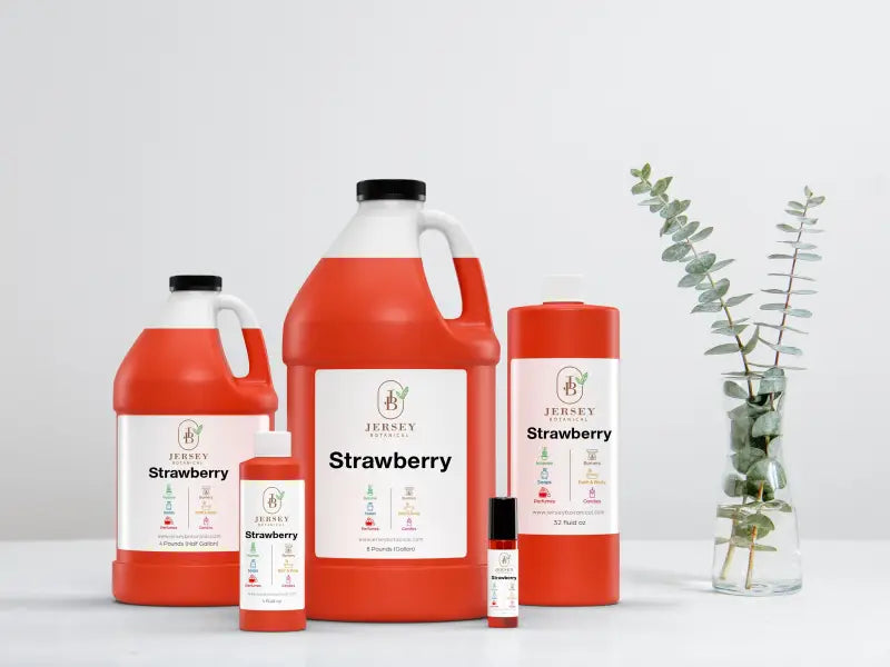 Strawberry Fragrance Oil Scented Oils For Body Soap Making Candle Making Lotion Perfume Diffuser BUY 4 GET 2 FREE