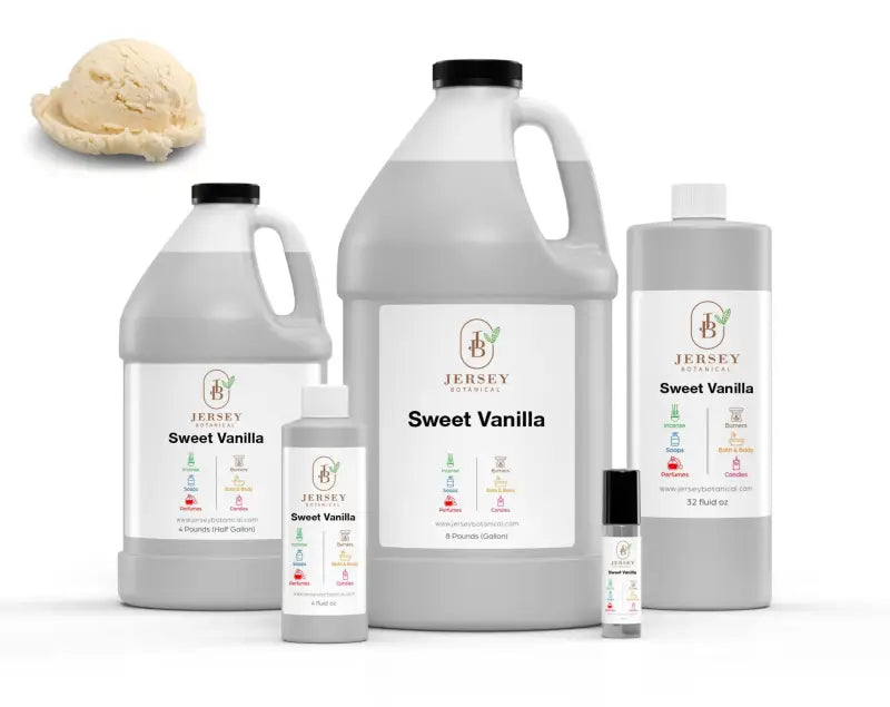 Sweet Vanilla Fragrance Oil Scented Oils For Body Soap Making Candle Making Lotion Perfume Diffuser BUY 4 GET 2 FREE