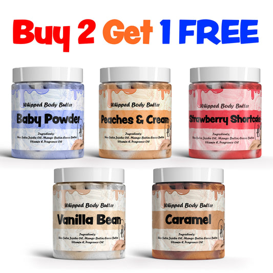 Whipped Body Butters 70 + Scents 8oz.