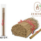 Wholesale UNSCENTED 10’’ Incense Sticks Premium Blank Bundle 100% Natural Joss Powder Incense making & Aromatherapy