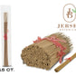 Wholesale UNSCENTED 10’’ Incense Sticks Premium Blank Bundle 100% Natural Joss Powder Incense making & Aromatherapy